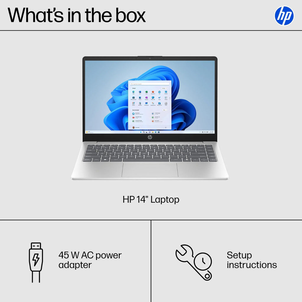 2025 HP Laptop Computer 14" 8-Core Intel i3 Upto 32GB RAM & 2TB SSD Pro Office