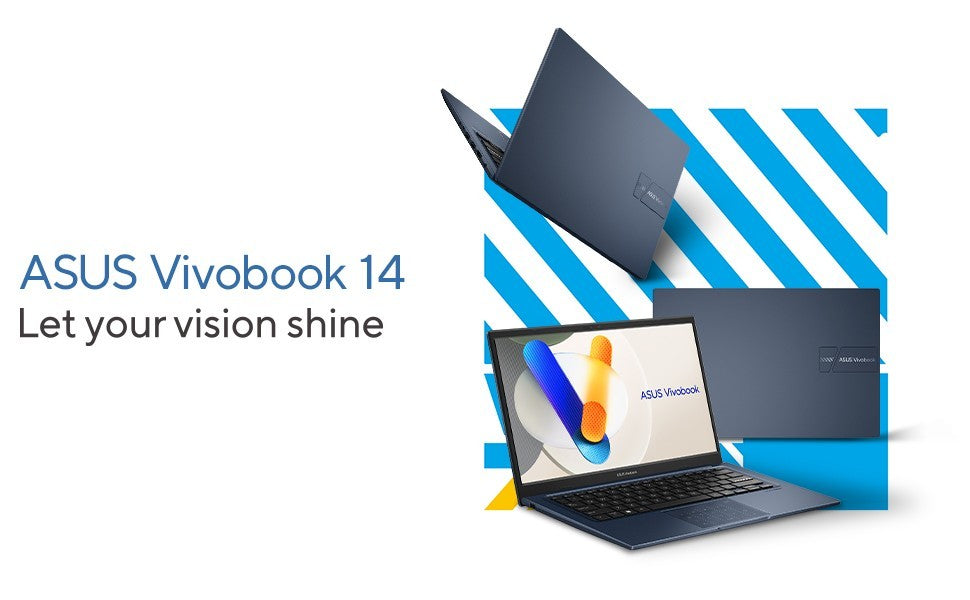 2025 ASUS Vivobook 14 FHD Laptop 13th Intel i5, 24GB RAM 1TB SSD Pro Office 2024