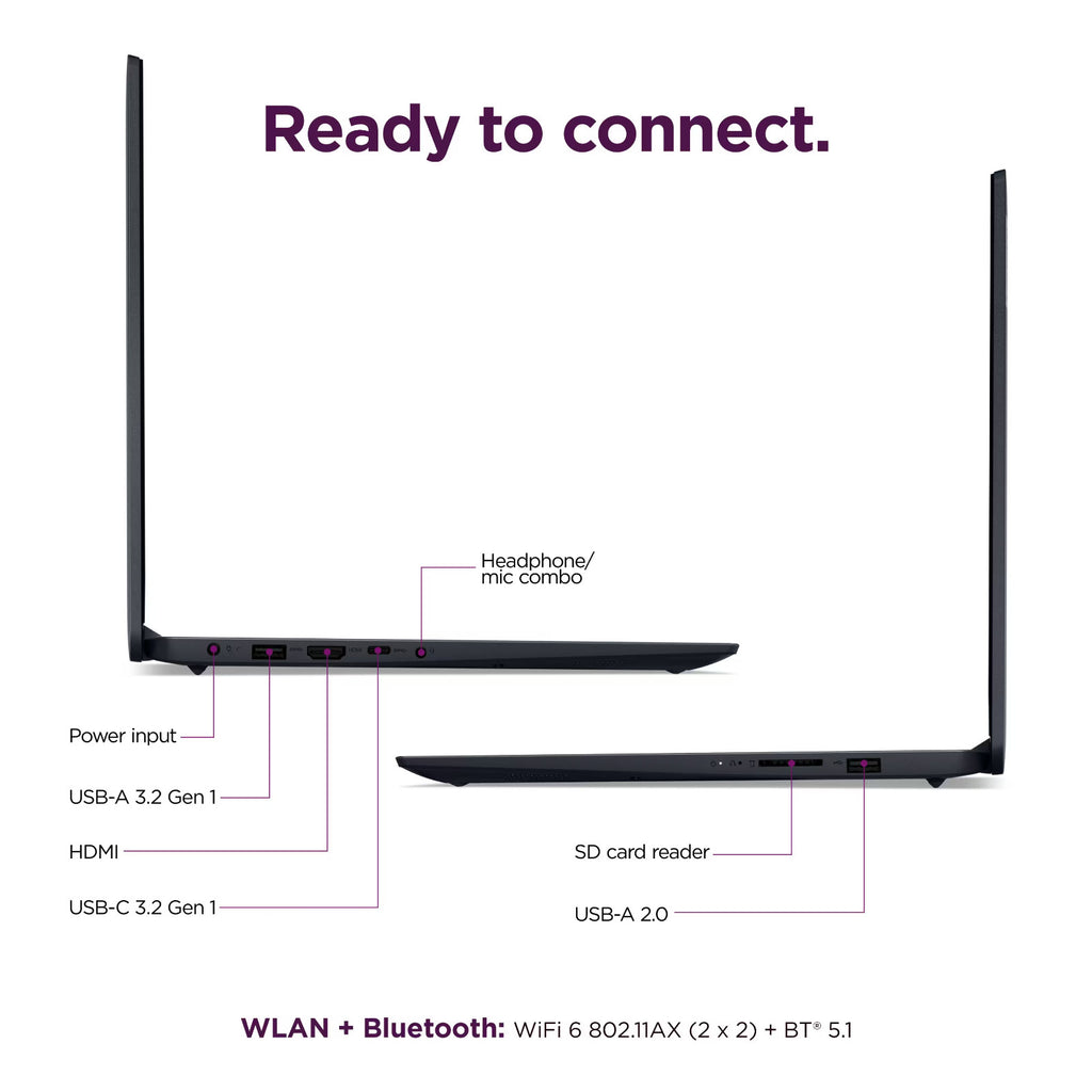 2025 Lenovo IdeaPad Touch Laptop 15.6” 13th Intel i5 16GB RAM 512GB SSD Office