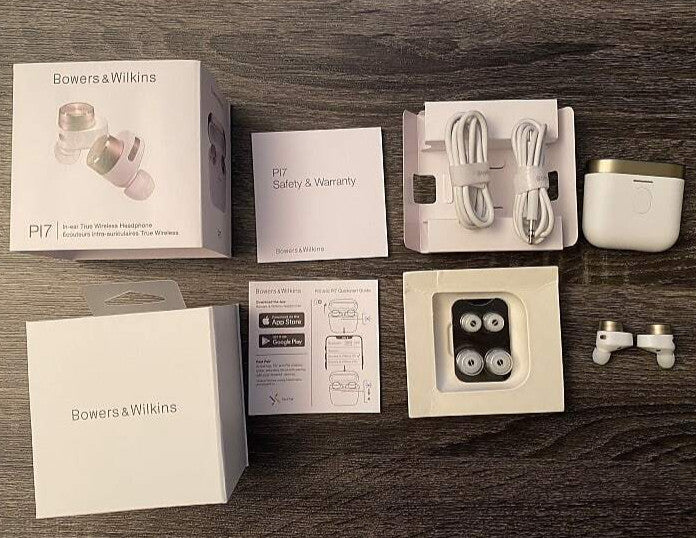 🔥New Bowers & Wilkins PI7 True Wireless  Noise Cancelling In-Ear Headphones NIB