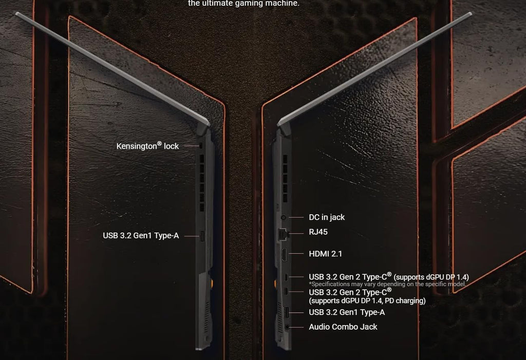 2025 ASUS TUF Gaming A16 Laptop Ryzen 7 RTX 4050 32GB RAM 1TB SSD Pro Office2024