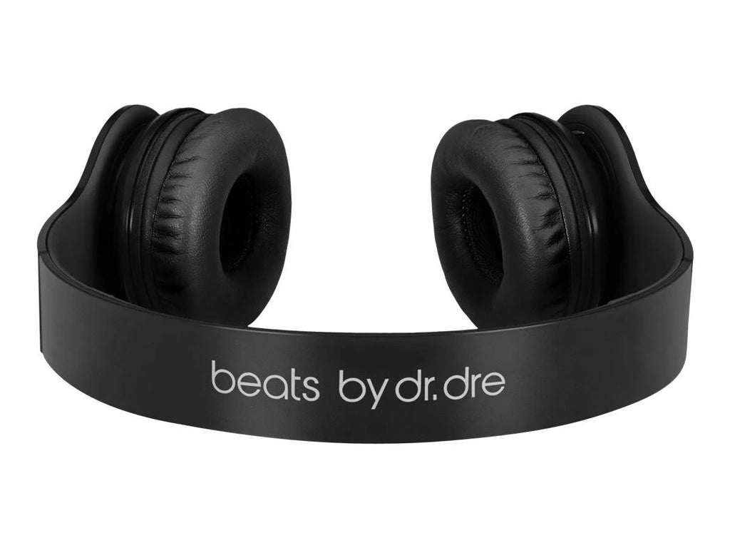 Beats Solo HD On-Ear Headphones Black Dual-Driver Sound In-Line Mic 3.5mm New