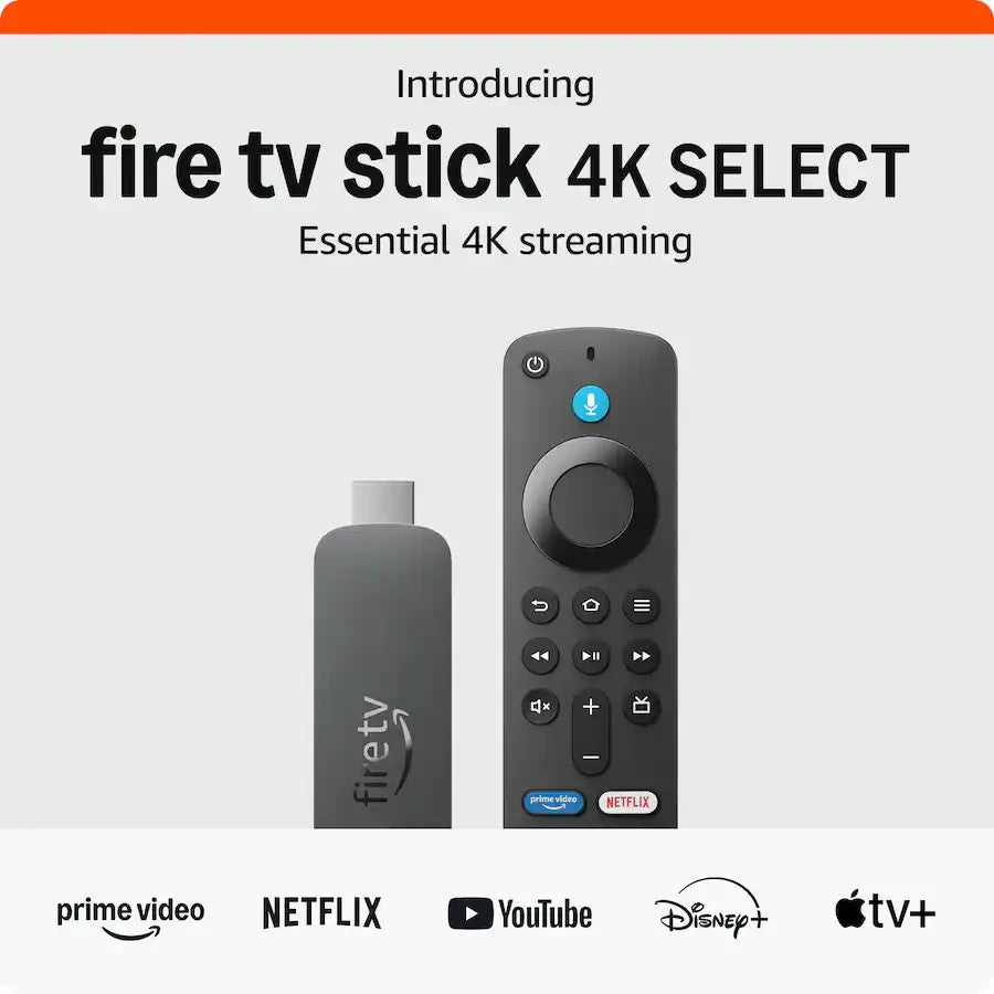 2025 Amazon Fire TV Stick 4K SELECT Newest Model AI-Powered Search 8GB Wi-Fi 5 