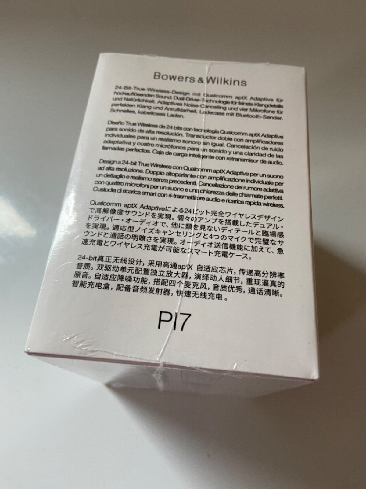 🔥New Bowers & Wilkins PI7 True Wireless  Noise Cancelling In-Ear Headphones NIB