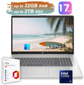 2025 HP Laptop Computer 17.3 8-Core Intel i3 Upto 32GB RAM & 2TB SSD Office 2024
