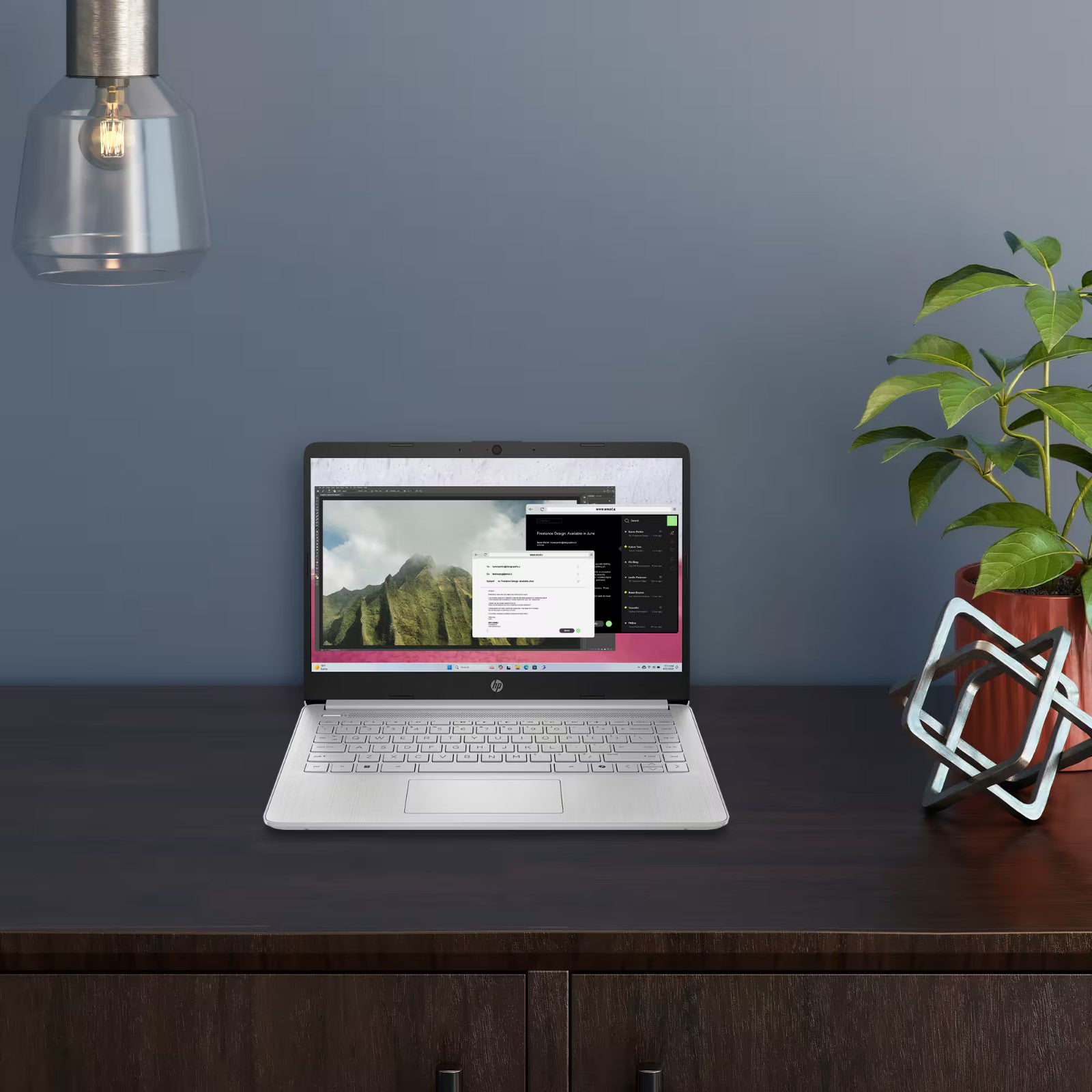 2025 HP Laptop Computer 14" 4-Core Intel CPU 16GB RAM 628GB Storage Win 11 Pro