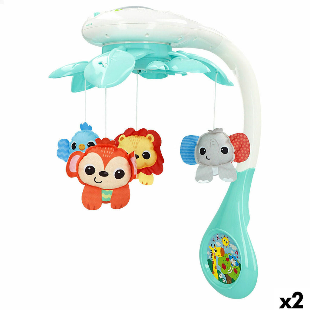 Decoración luminosa de plástico Winfun 31 x 55 x 40 cm (2 unidades)