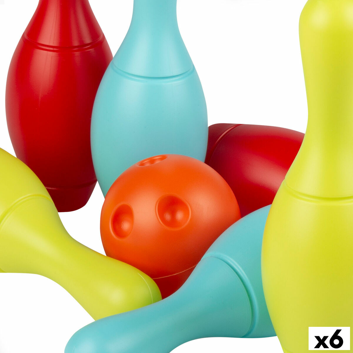 Set de objetivos Colorbaby 8,5 x 27 x 8,5 cm (6 unidades)