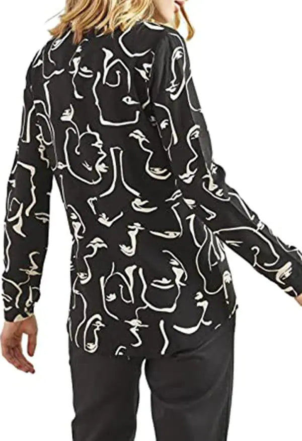 Abstract Blouse