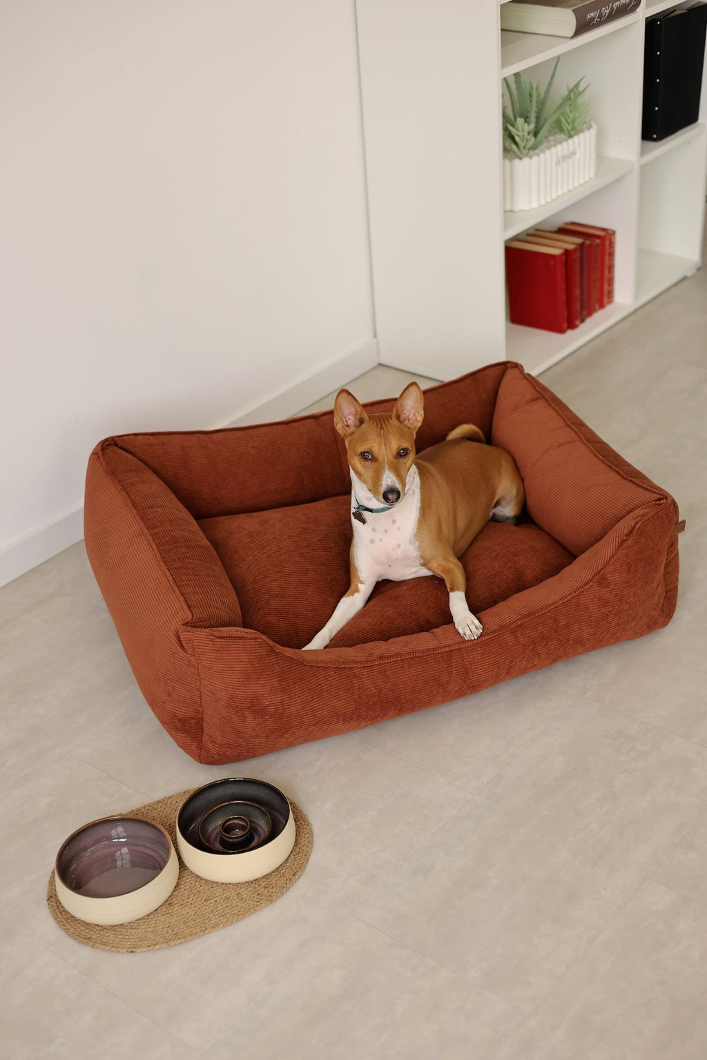 Bolster dog bed CORY by FOFFINY