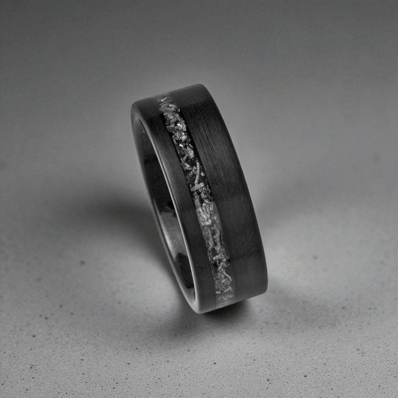 Anel em Aço de Tungsténio