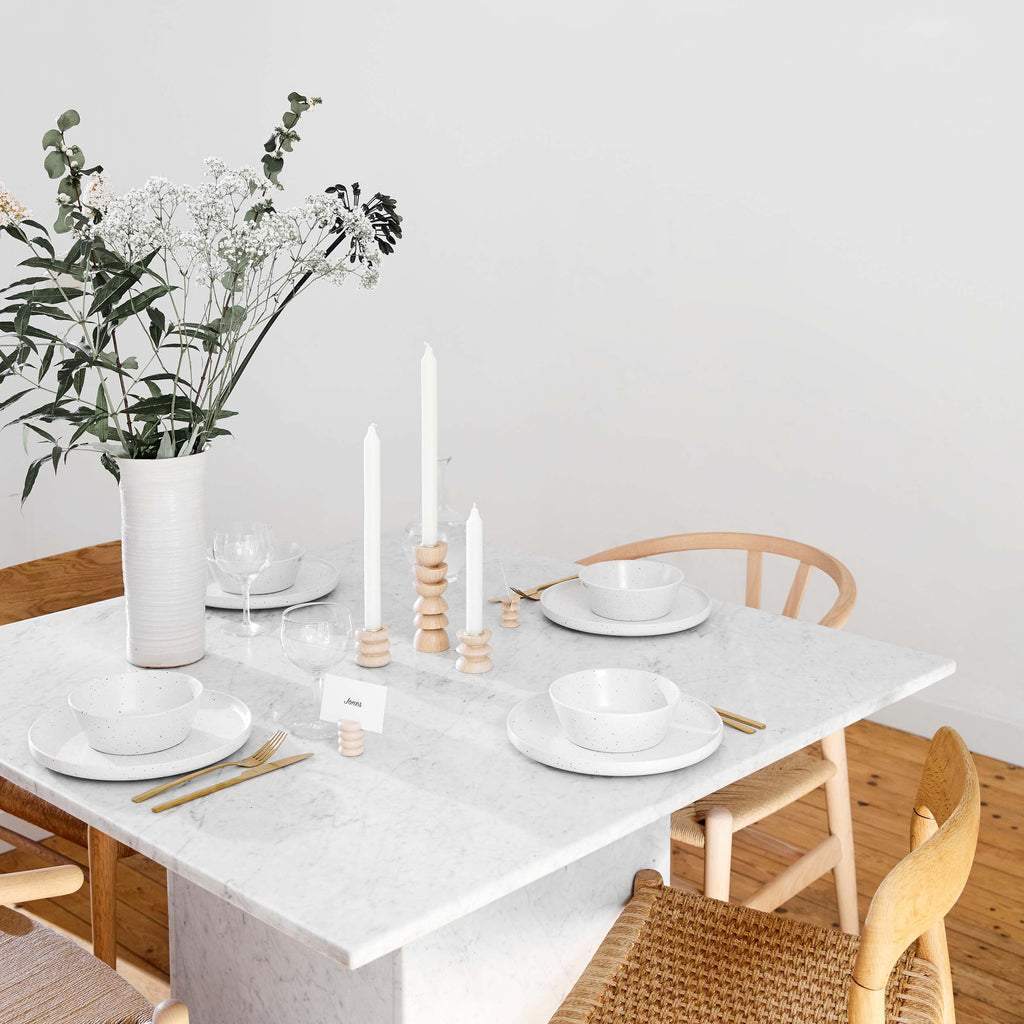 Totem Wooden Candle Holder - Short Nº 3