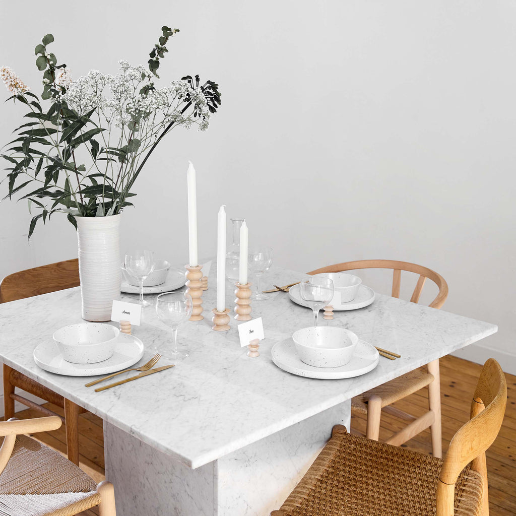 Totem Wooden Candle Holder - Tall Nº 5