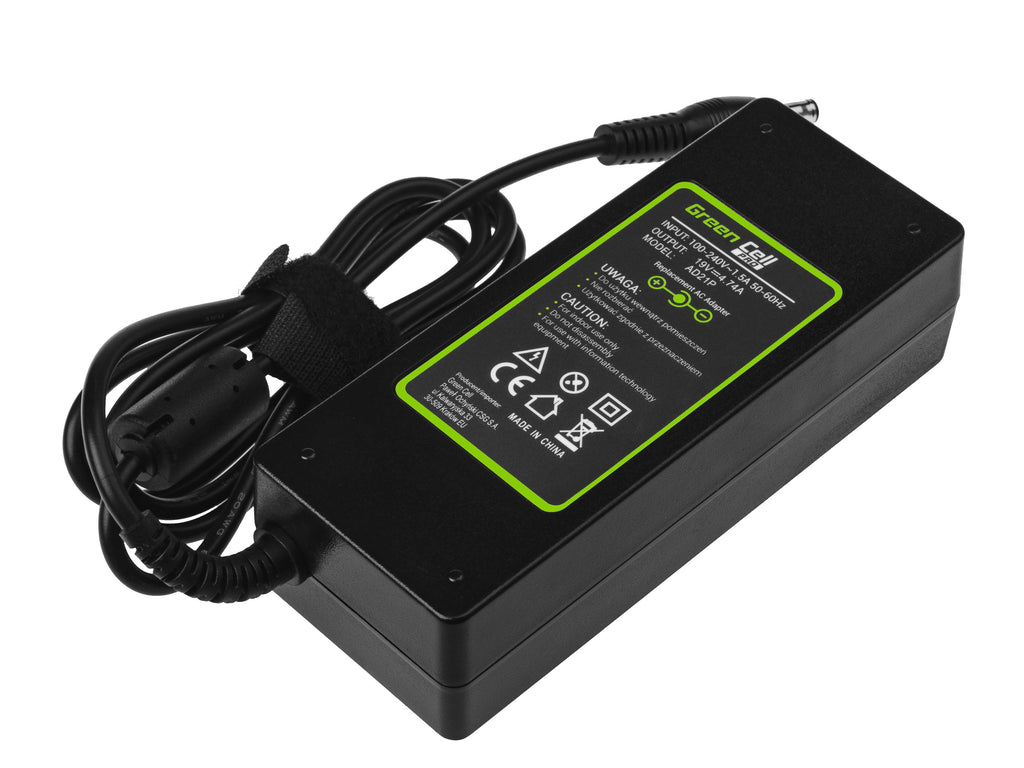 Green Cell PRO 19V 4.74A 90W Portable Charger for Samsung R510 R522 R525 R530 R540 R580 R780 RV511 RV520 NP350E5C NP350V5C